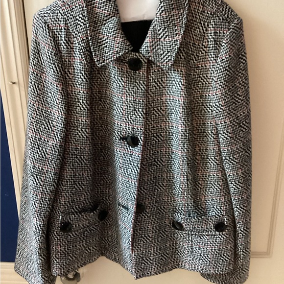 Women’s Tweed Blazer-Size 18-Lined- Pre-Owned - Picture 1 of 7